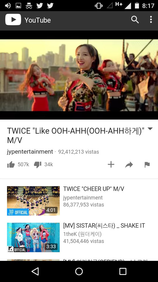 delgado2202's tweet photo. @ONCE_GLOBAL @TWICE_GLOBAL @JYPETWICE #LikeOohahh100mviews #OnceLatin #DoitforNayeon 🐇🐇🐇#OnceGlobal 💖💖💖 https://t.co/c1cFn9Hlk6