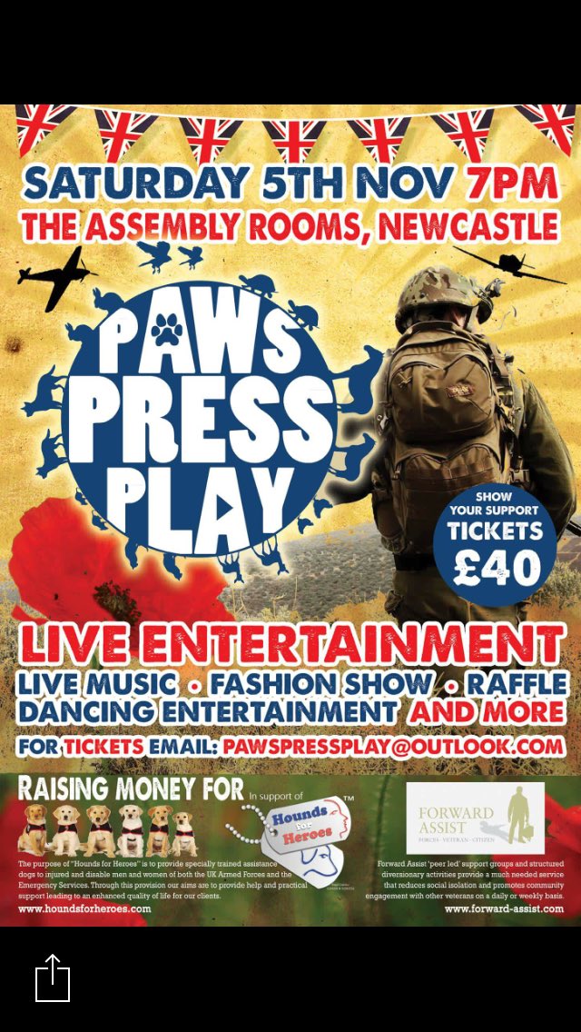 @Remployveterans <a href="/Forces_Support/">ForcesSupportCharity</a> hi could you please retweet? Charity event! 3course meal, drinks, entertainment
