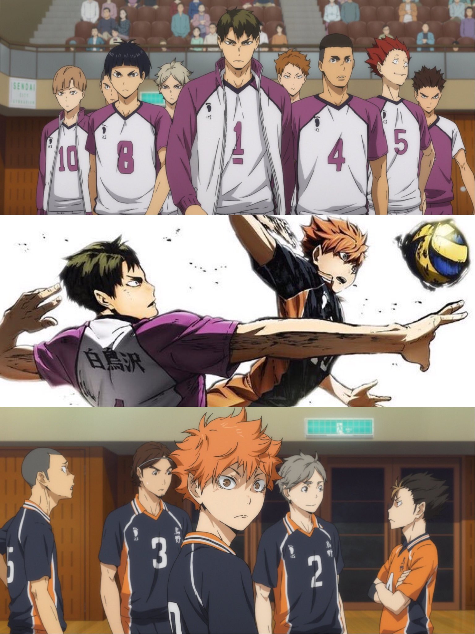 Maka 映画銀魂全力待機 Sur Twitter Tvアニメ ハイキュー 3期 烏野高校vs白鳥沢学園高校 いよいよ明日深夜から 楽しみで待ちきれない ハイキューアニメ前夜祭 ハイキュークラスタさんと繋がりたい ハイキュー3期楽しみな人rt