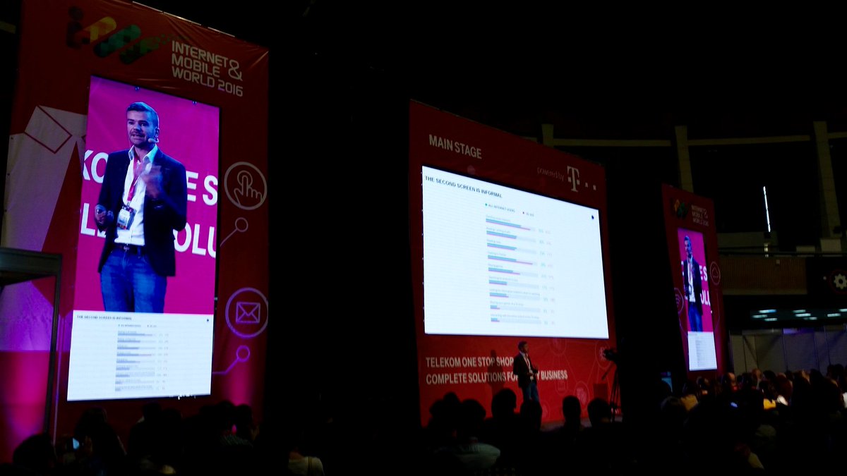 gwidotcom's tweet photo. @thejasonmander presenting at #IMWorld2016 today in Bucharest. Lots of fascinating insights on Mobile from @globalwebindex #Mobile https://t.co/mf0bwqJKLm