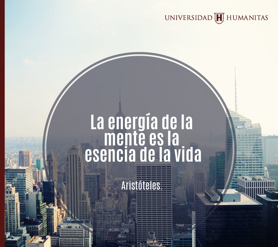 UHumanitas's tweet image. Si logras pensarlo eres capaz de convertirlo en una realidad...