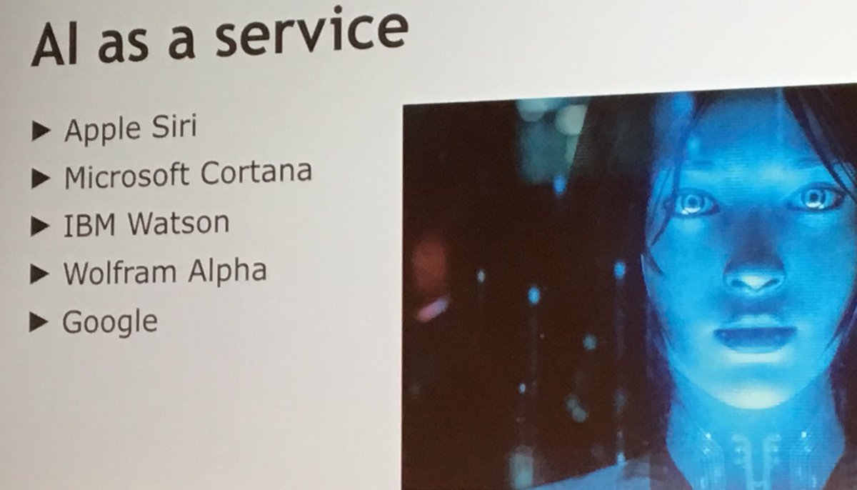 rikmarselis's tweet photo. Artificial intelligence as a service.
Nu al bij vele leveranciers.
Steven Anker op #TMapdag16 https://t.co/ZVvMNMMGft