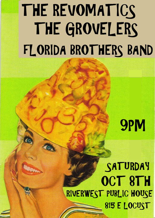 This Saturday night @ The Riverwest Public House in Milwaukee... The Revs play their final show of 2016 w/ The Grovelers.