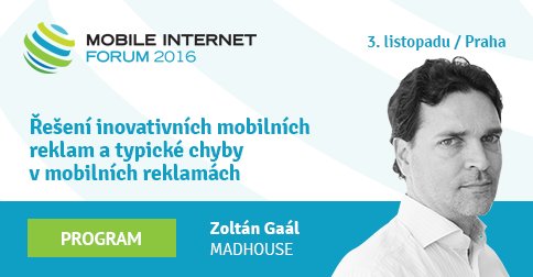 aplikaceroku's tweet photo. Příklady nejefektivnějších formátů reklam na chytrých telefonech. Zoltán Gaál z @madhousehu na #MIFprague https://t.co/ztMDym0YR5 https://t.co/iCG6Rbhr0o