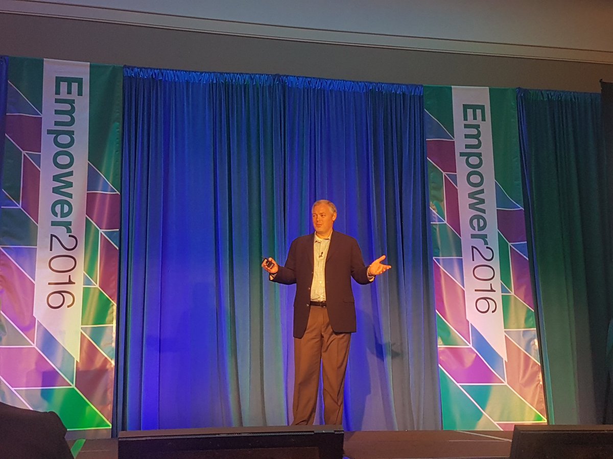 Nath_Tnd's tweet photo. #IBMEmpower Dan Carrell IBM #Procurement VP on stage: Cognitive technology helps us to simplify our process for a better user experience https://t.co/Iddodozhym