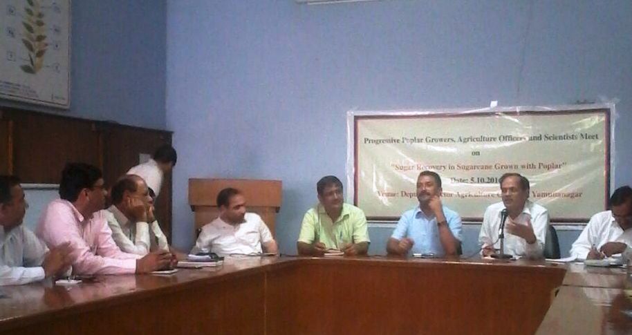 tftindia's tweet photo. Scientists meet on challenges related to sugarcane and poplar.. #tftlive #tftimpact https://t.co/Ai1iGlZJ4e