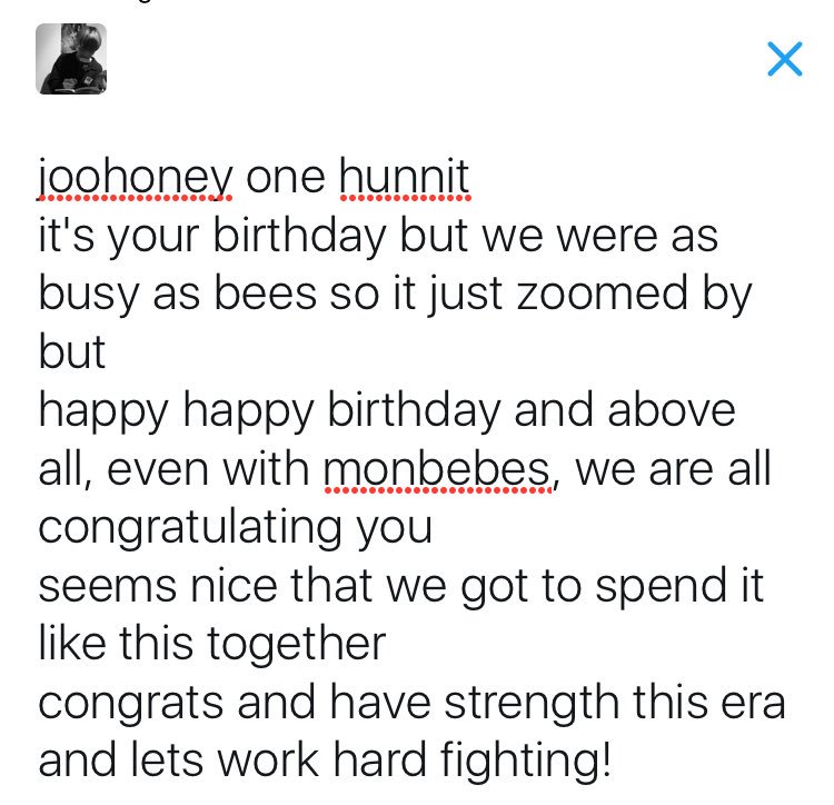 ninethreeho's tweet photo. Kihyuns message https://t.co/bqLlcNmMPD