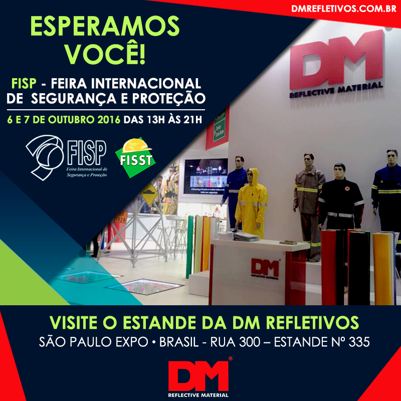 dmrefletivos's tweet photo. O 1º dia de FISP acabou, mas hoje tem mais! https://t.co/ed2qb1WyIV
#FISP #FISP2016 #segurança #refletivos #DM #DMRefletivos #Daoming https://t.co/zQCadoUA3F