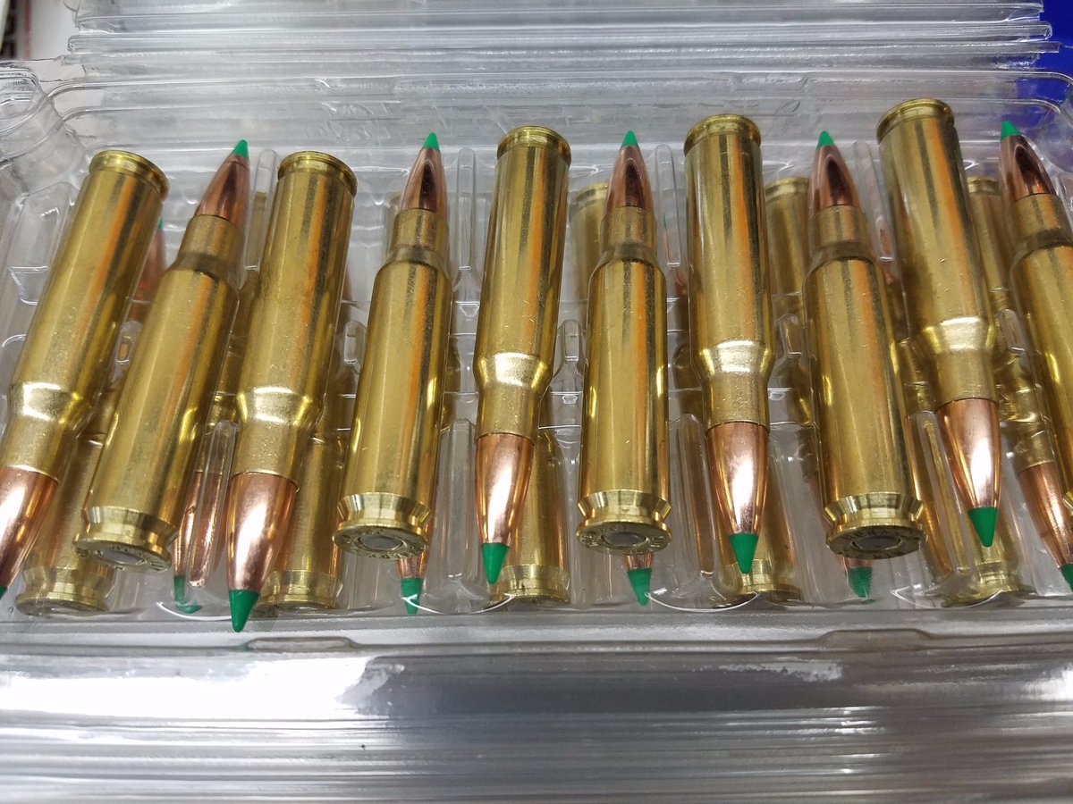 HyperionAmmo's tweet photo. 308 caliber nosler ballistic tip(#greentip) are ready to ship
In stock: https://t.co/0uh5Sua6zu
#308caliber #ammo https://t.co/PJvZQ4wtvY