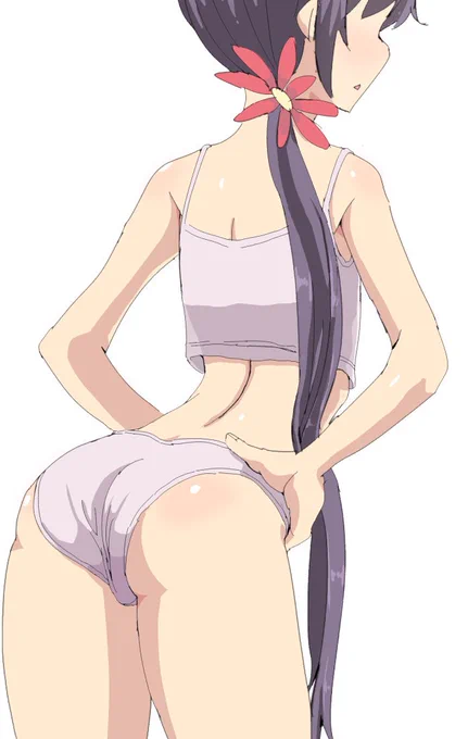 曙ちゃん。('・ω・`)お尻練習 