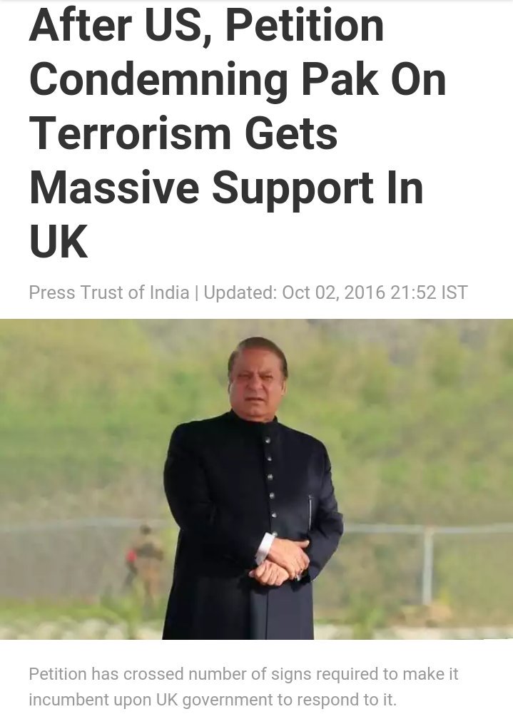 sanjaygobind's tweet photo. #PakBeatenAgain After US,a petition 2 declare Pak a terrorist state is launched in UK
@PremlataAsopa @shanugiri64 @SbSdesi @MMerkap @SrdShri https://t.co/4e7IXZxrrj