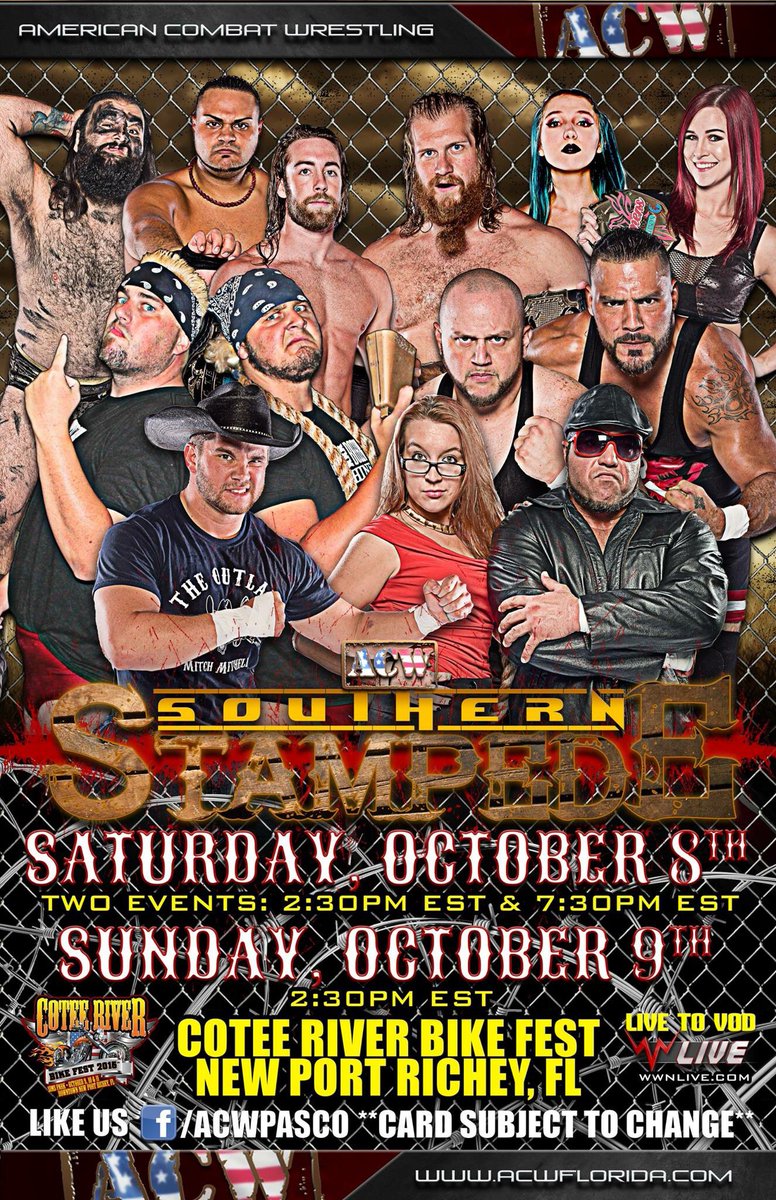 ACW's biggest show of the year is this weekend!
You don't want to miss it
facebook.com/events/1604063…