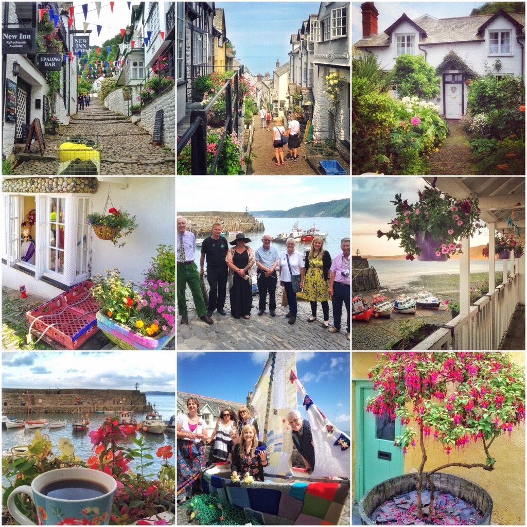 GOLD!! Congratulations to the residents of #Clovelly who have just been awarded GOLD for #SouthWestInBloom 2016!