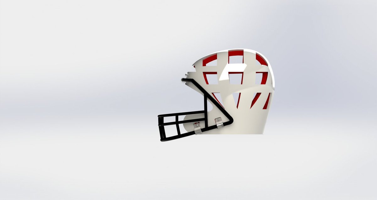 Aleem Islam used #epp in his new #design of the #AmericanFootball helmet. He wants to reduce #CTE, a common brain disease amongst players.