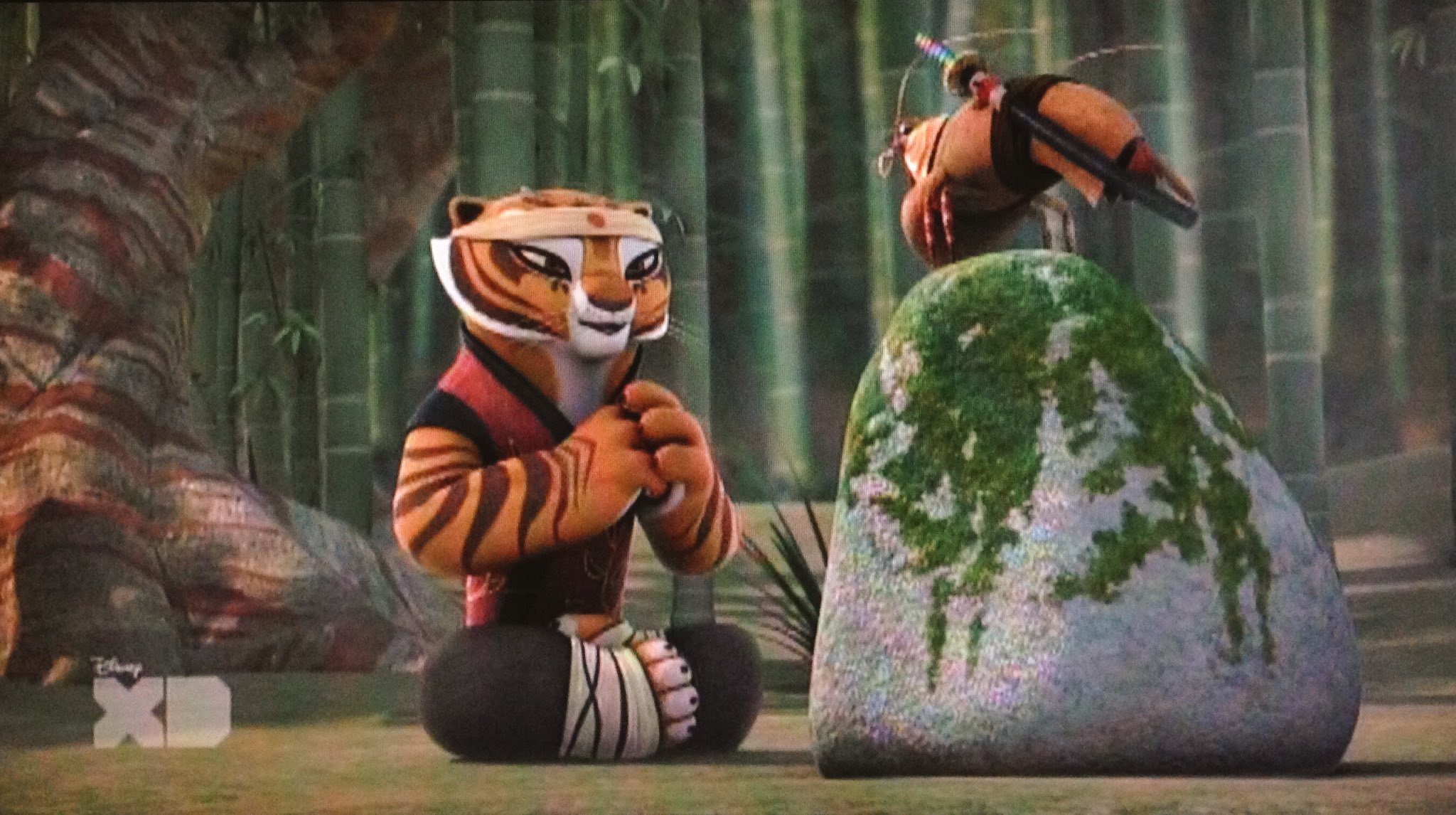 Colby コルビー カンフー パンダ 58話 武士の魂 パンダに宿る これがサムライ パンダか 東の国から盗賊キラを追って 侍の心得を持つ武士イジロー現る この作品で日本ネタが観られるなんて最高 恋するタイガー 彼女が可愛く見えるだって 遠