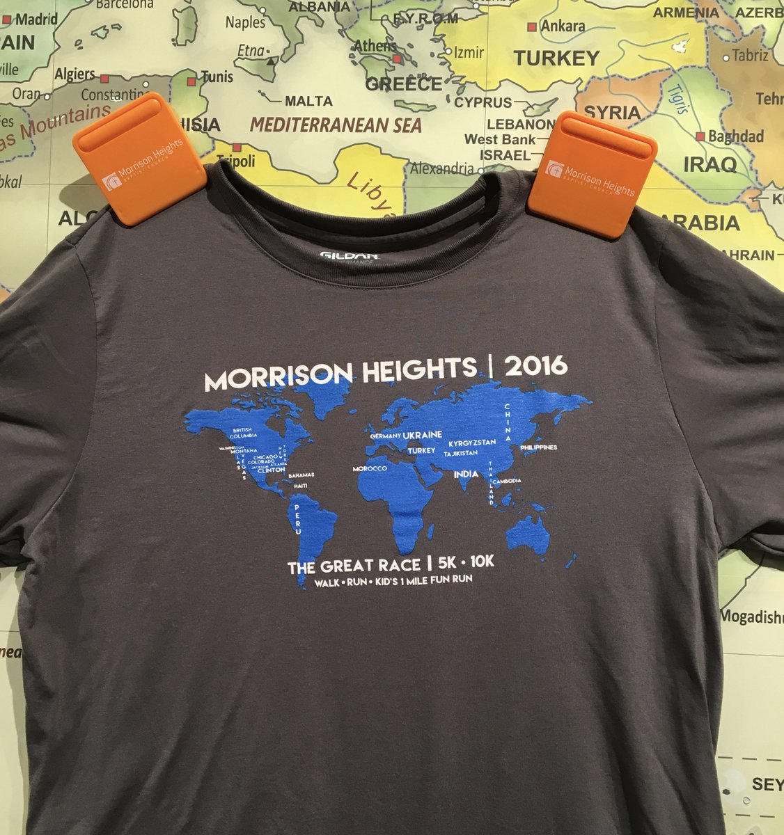 Registered for The Great Race? It includes a performance shirt and supports missions world-wide! Register today runsignup.com/Race/MS/Clinto…