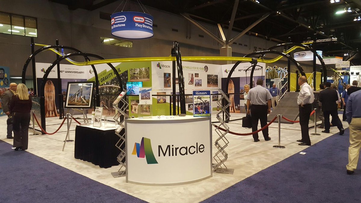 We're at #NRPAConference booth #2210! Have you taken our Gravity Rail for a spin yet? bit.ly/2dvwvXI