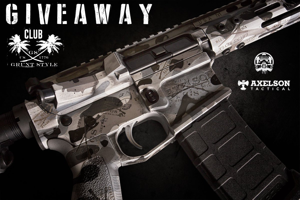 Club_GruntStyle's tweet photo. This is going to be one lucky Club members Xmas present! #ClubGruntStyle #AxelsonTactical #NevadaCerakote https://t.co/EsV4dMMX1V