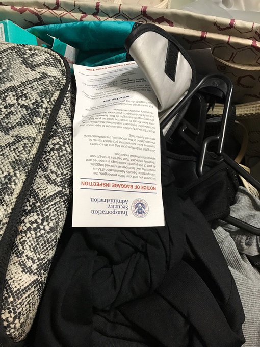 I'm just unpacking my bag from NY, &amp; noticed....It happened again 😂😂😂 https://t.co/t800tJS2Yn<a href="/tag/diehardbucsfan"class="tags"><span>#diehardbucsfan</span></a>