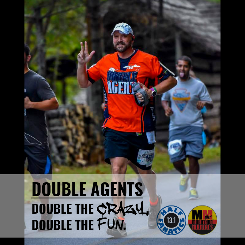 MainFanatics's tweet photo. Qualify to be a Half Fanatic  and a Marathon Maniac to become a Double Agent! @MainManiacs https://t.co/cG8KOFU92b