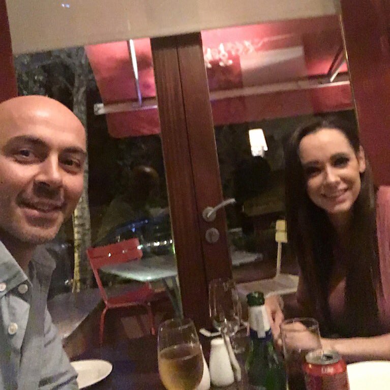 Ray_Shah's tweet photo. Our last dinner, before we'll need to find a baby-sitter to go in future 🙈
Happy Birthday @DaniCullen 🎉 #MILTF https://t.co/Kv25XxEA1M