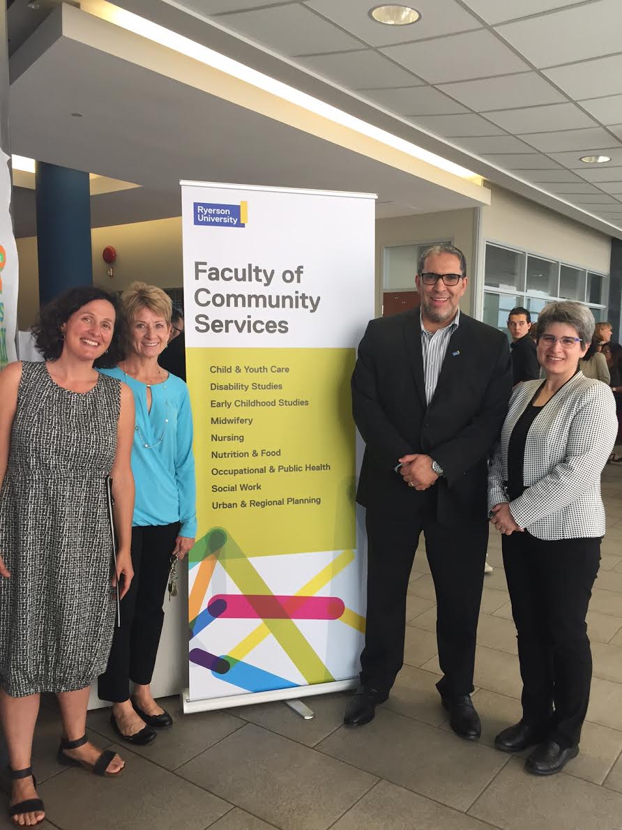 Welcoming FCS faculty &amp; staff to a new year of innovation in research, teaching &amp; learning. Thanks to Pres. Mohamed Lachemi for stopping by!