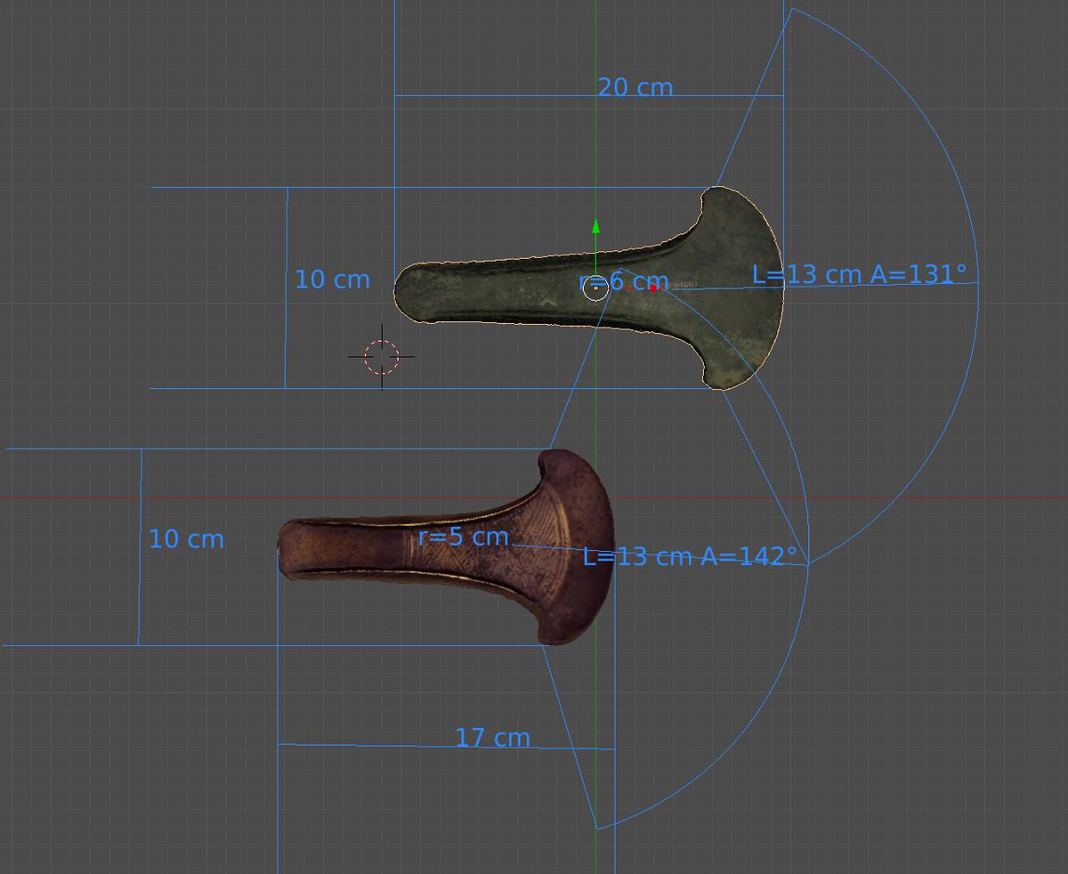 Thinking about how photogrammetry was originally about measurement.  Digital 3d models are so easy to measure cf real world objects.
