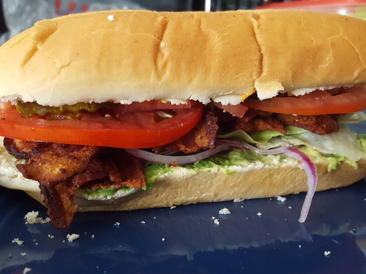 taco's tweet photo. I still got it, by the way.. #spicyBLT #sandwichskillsarentpayingthebills /cc @rattydukes @YoSuperG @ryansellick @bigchimpn https://t.co/jw0MPO04UC