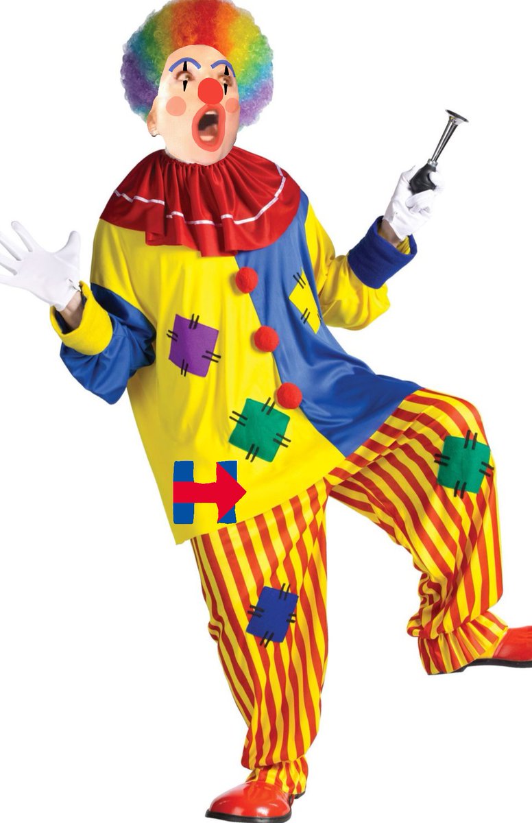 ConservativeFew's tweet image. #ClownLivesMatter #ExceptThisOne #TrumpPence16 #USA #NeverHilary #ThursdayThoughts