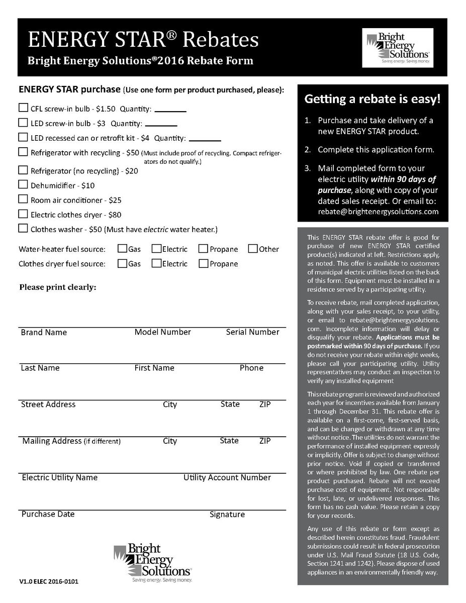 CityofBreckenri's tweet photo. $$$$$ Breckenridge Residents $$$$$ #rebatesavailable 
Easy as: 1. Purchase @ENERGYSTAR 2. Fill Out Form 3. Bring Receipt &amp; Form to BPU https://t.co/AxNcEHP40A