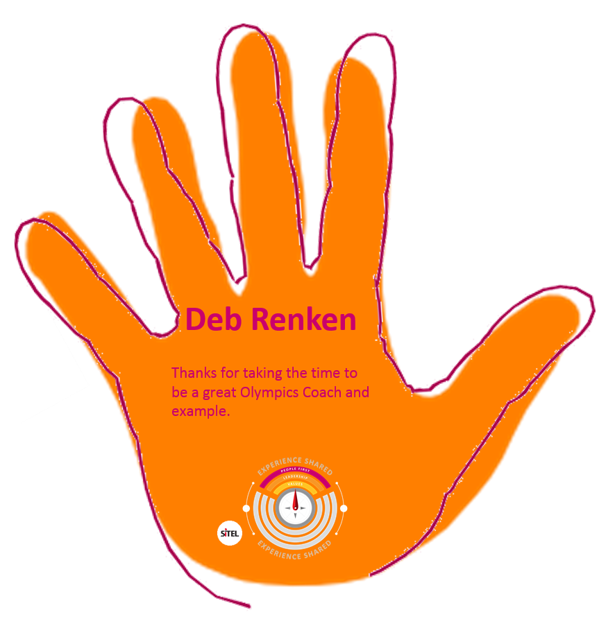 @SitelNACares High 5 to Deb!  #SitelHigh5