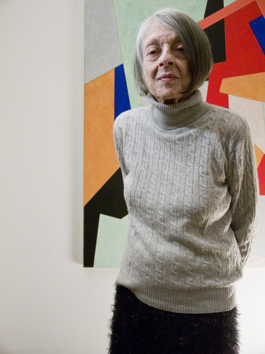 dwell's tweet photo. Illustrious graphic designer Elaine Lustig Cohen has died at 89. Our thoughts are with her family and loved ones. https://t.co/wtZR21WiSw