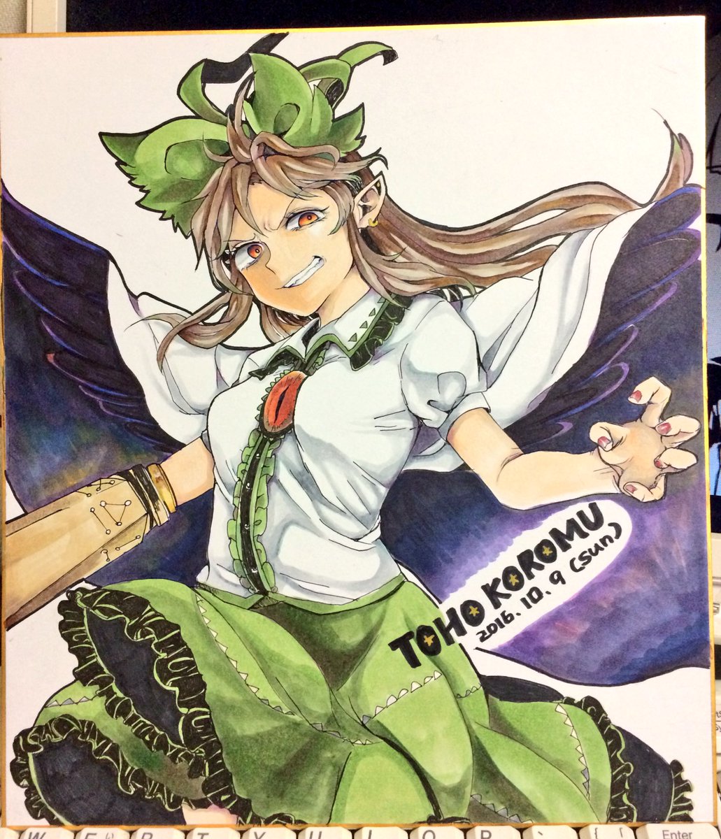 _acoxxx's tweet photo. お空色紙完成！ https://t.co/w6Dq1uMfej