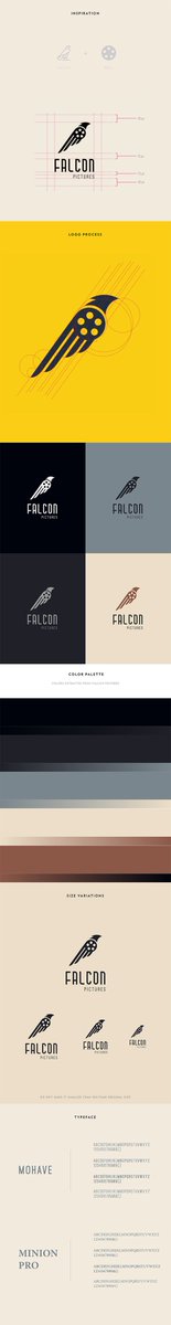 TechZonesLive's tweet image. Falcon Pictures Logo Design by Grunz Saint / animal - #tech #technews #technology techzones.xyz/falcon-picture…