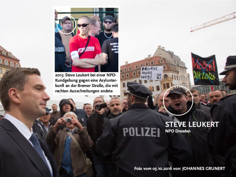 naziwatchdd's tweet photo. Ein weiterere Info für @PolizeiSachsen &amp; @SachsenDe: Auch die #NPD hat sich tatkräftig an den Störungen zum #TdDE16 in #Dresden beteiligt https://t.co/GTrAGVZQyu