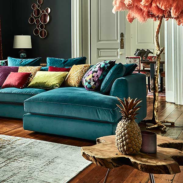 isyourhouse's tweet photo. With vibrant tones &amp; sumptuous fabrics, Jewelled Ambition is our boldest autumn #hometrend. Shop the look here: https://t.co/laaVEm59G3 https://t.co/U5MinNnynB