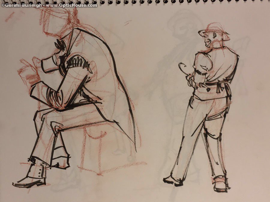 Gerimi's tweet image. #sketchof the day. Optical cat and mouse gerimi.tumblr.com/post/151428729… #ringmaster #cats #tech