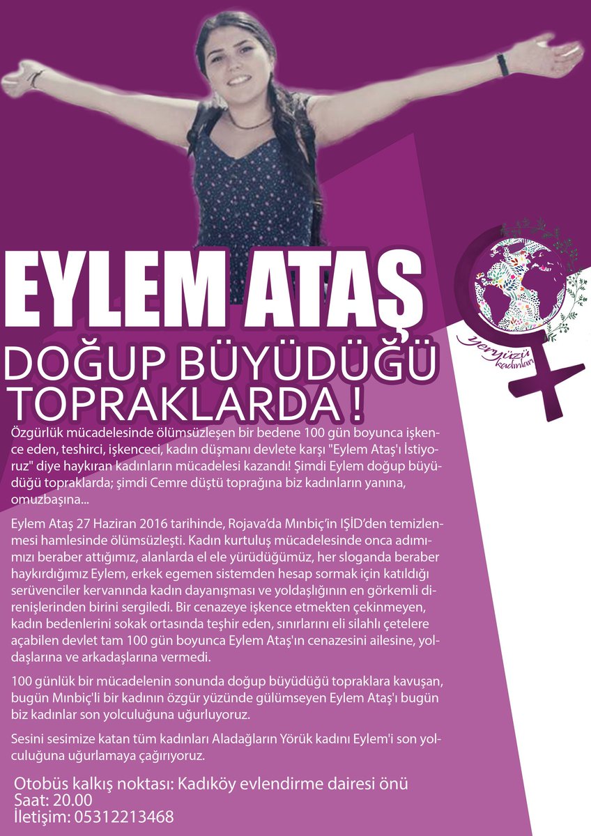 Eylem Ataş doğup büyüdüğü topraklarda! 100 günlük işkencenin ardından #EylemAtaşıİstiyoruz diyenler kazandı ! #TopraklarınaHoşgeldinEylem