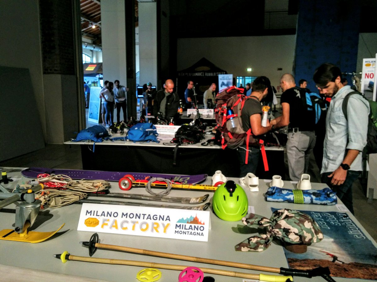vibram's tweet photo. The #VibramFactory contest has just started at #MilanoMontagna Festival. Discover more: https://t.co/QStNfkMLqT https://t.co/fgCcoXGRcr