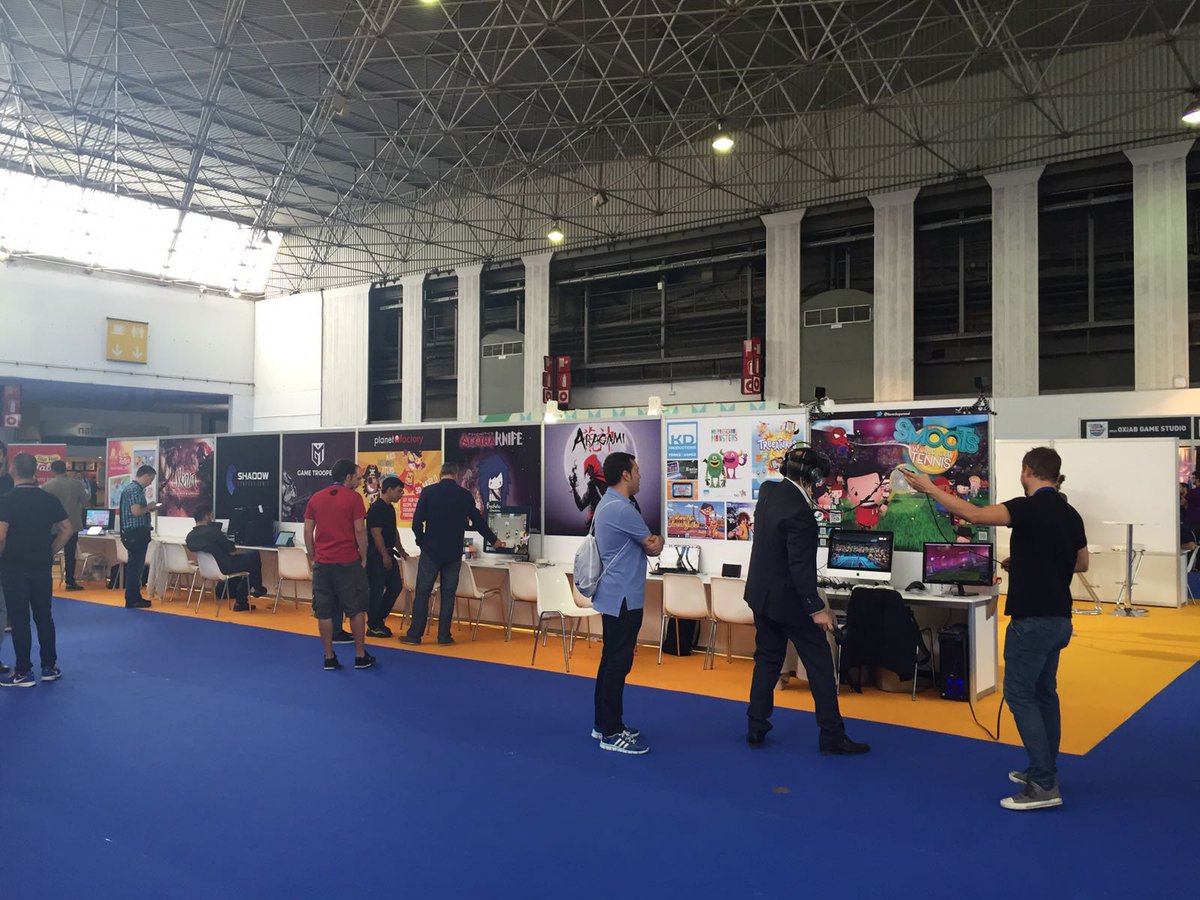 Today at #BarcelonaGamesWorld !