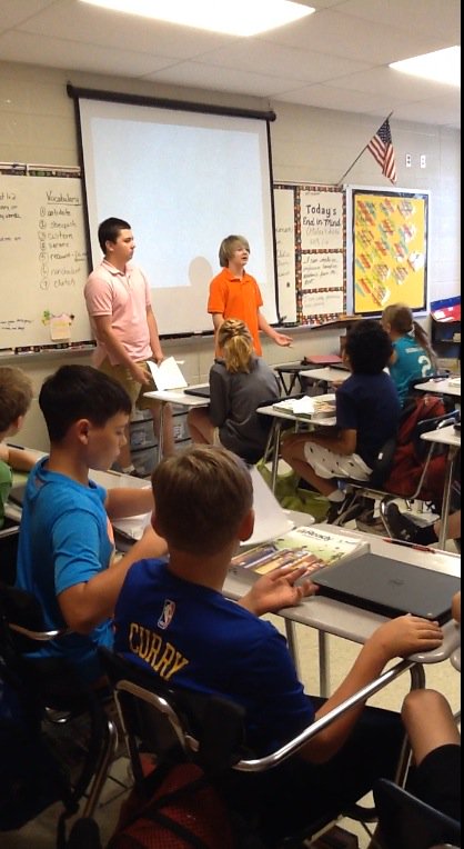 Presenting to 5th grade about How to Save Money. <a href="/TCBOE_FHS/">Fayetteville School</a> <a href="/LAC5/">LACG</a> <a href="/kknight/">Kim Knight, NBCT</a> <a href="/heritagesouth/">Heritage South CU</a> #tcboecareertech