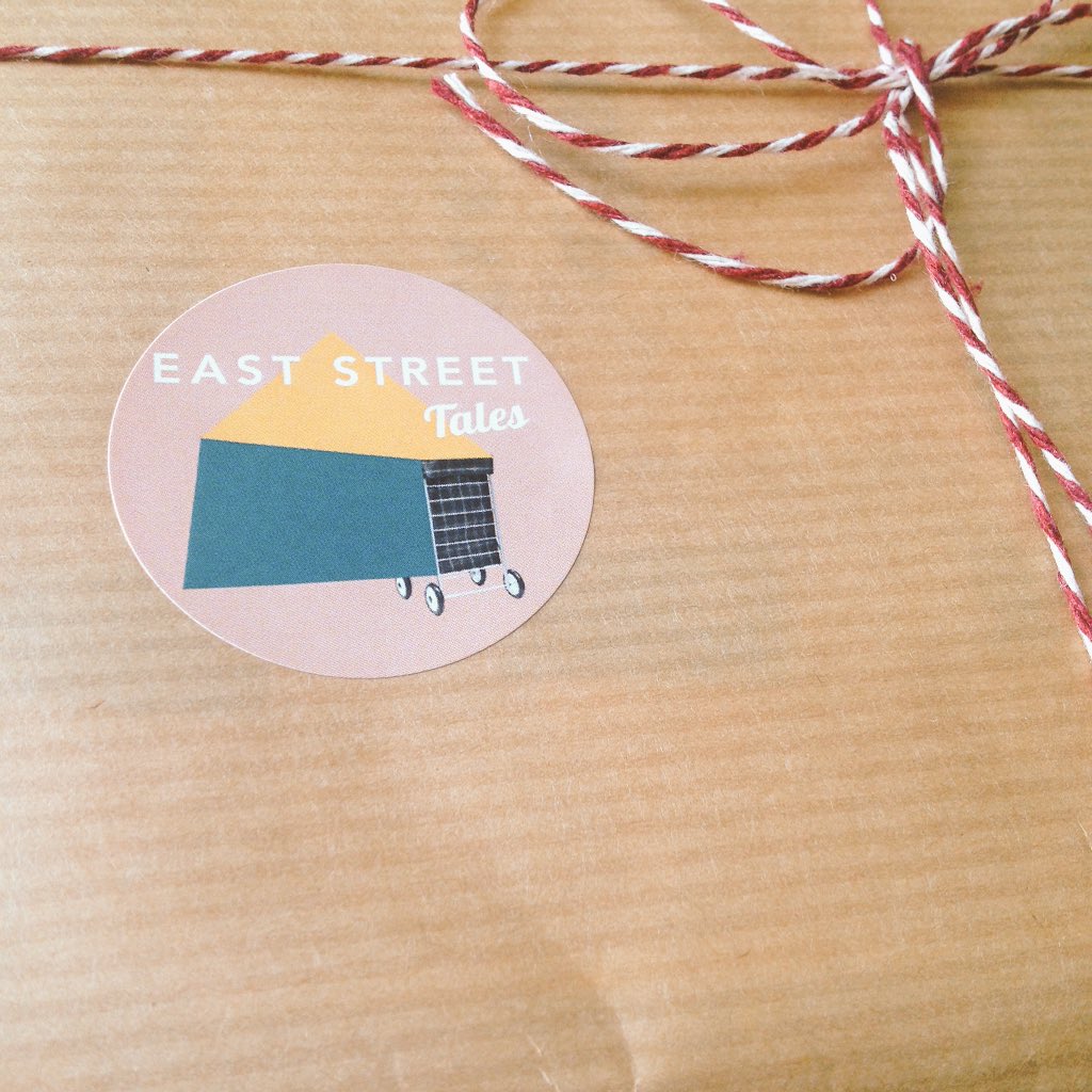 Delivery! East Street Tales #crowdfunding reward from <a href="/IbolyaFeher/">Ibolya Feher</a> - excited to see the exhibition this weekend! 📷📷📷
