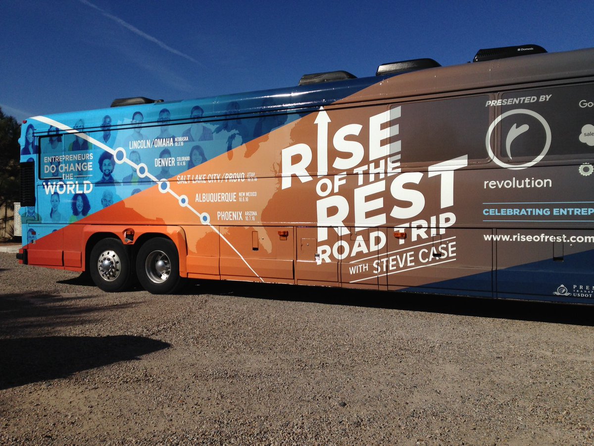 SenatorTomUdall's tweet photo. The #RiseOfRest tour has arrived in #ABQ! Excited to join the tour of #NM startups today starting now at Ideum. https://t.co/edh3pCXfsm