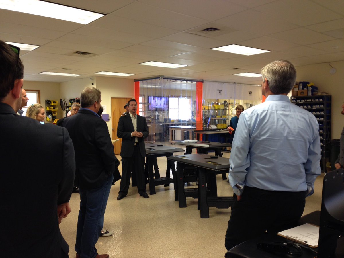 SenatorTomUdall's tweet photo. The #RiseOfRest tour has arrived in #ABQ! Excited to join the tour of #NM startups today starting now at Ideum. https://t.co/edh3pCXfsm