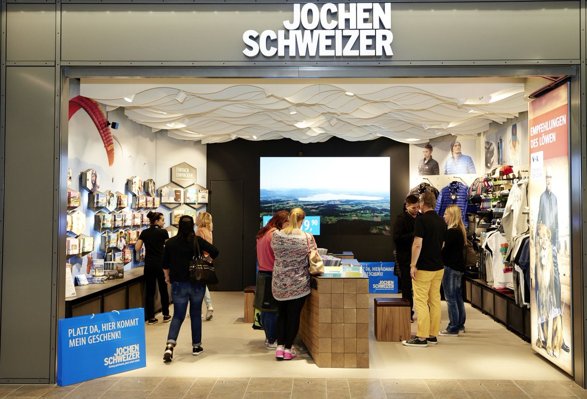 Jochen Schweizer Erster Shop In Mannheim Mit Neuem Shop Konzept Im Q6q7 Jetzt Fangt Das Erleben Schon Beim Einkauf An