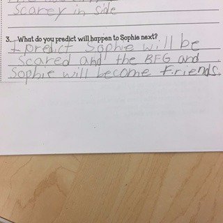 mrsaubinsclass's tweet photo. Our predictions after reading Ch. 4: The Cave. What will happen to Sophie?  #GRABFG https://t.co/2C8R4nd050