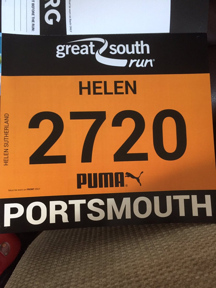 helensuthers's tweet photo. It's official! 12 days to go until the #GreatSouthRun https://t.co/A23VDEbWoz