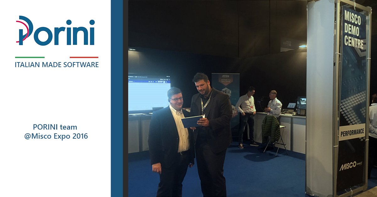 PoriniGroup's tweet photo. Discover @MSFTDynamics #CRM features with Porini at #miscoexpo2016, the event for the IT top player. @misco_it @mattia105 https://t.co/oE3O6wtS1j