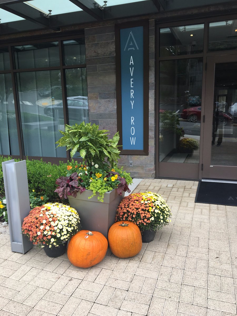 AveryRowApts's tweet photo. Here's to colorful leaves, sweaters, football & everything pumpkin spice #hellooctober ππππ #averyrowapts #bozzuto #fall https://t.co/ZQCJ8c4RTp