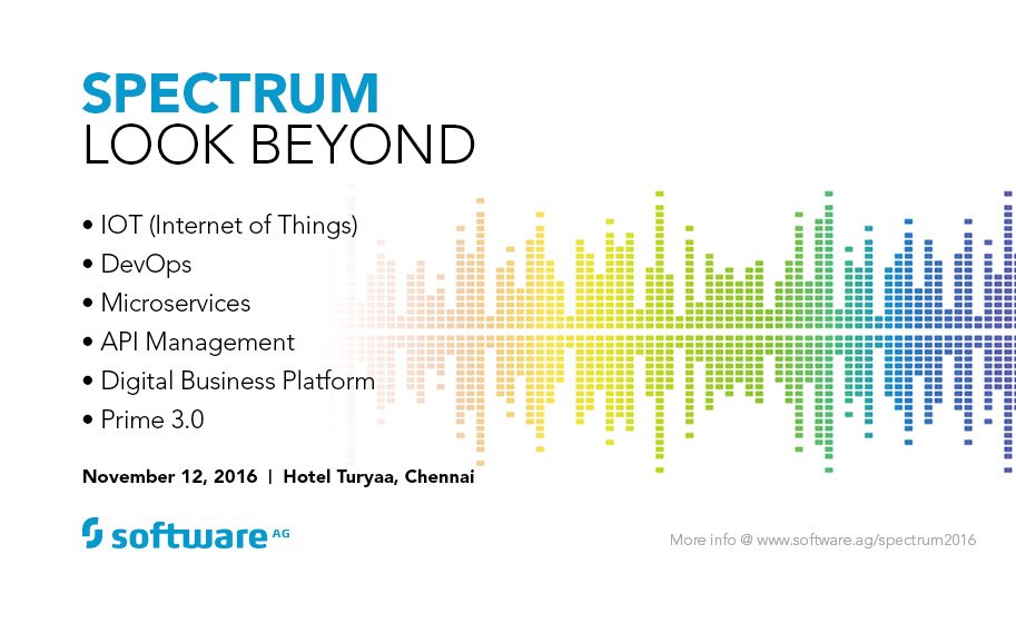 phanikashyap's tweet image. software.ag/spectrum2016/